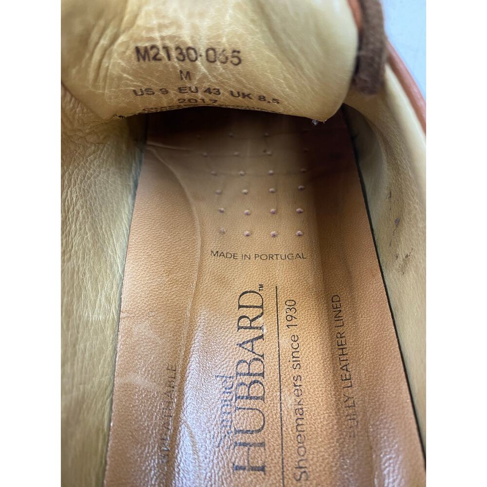 Samuel Hubbard Tipping Point Wingtip Oxford Portugal leather dress shoes 9 - Picture 7 of 8